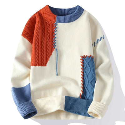 Nash | Vanguard Patchwork Sweater