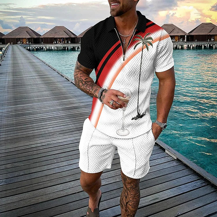 Zachary® | Luxury Summer Set Palm With Strip