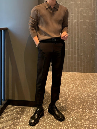 Ace® | Soho Textured V-Neck Pullover