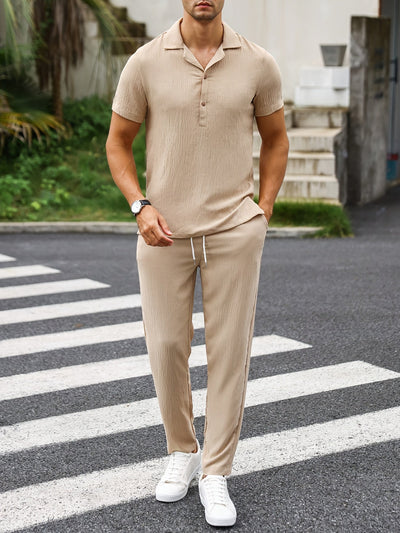 Quincy® | Two-Piece Casual Summer Outfit For Men