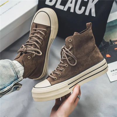 Belarmino® | Avenue Suede Platform High Tops