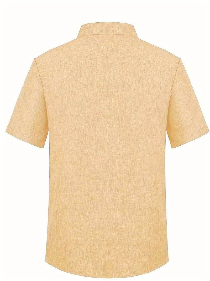 Elliot® | Stylish, Buttoned Short-Sleeved Shirt For Men