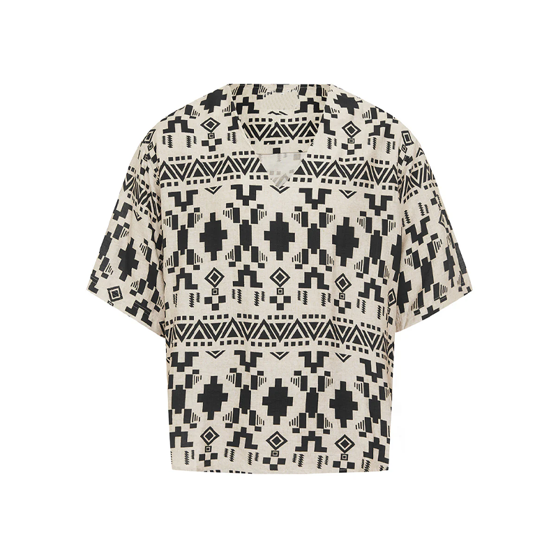Xavier | Men'S Spring And Summer Fashion Casual Chiffon Printed V-Neck Short Sleeve T-Shirt Shorts Set