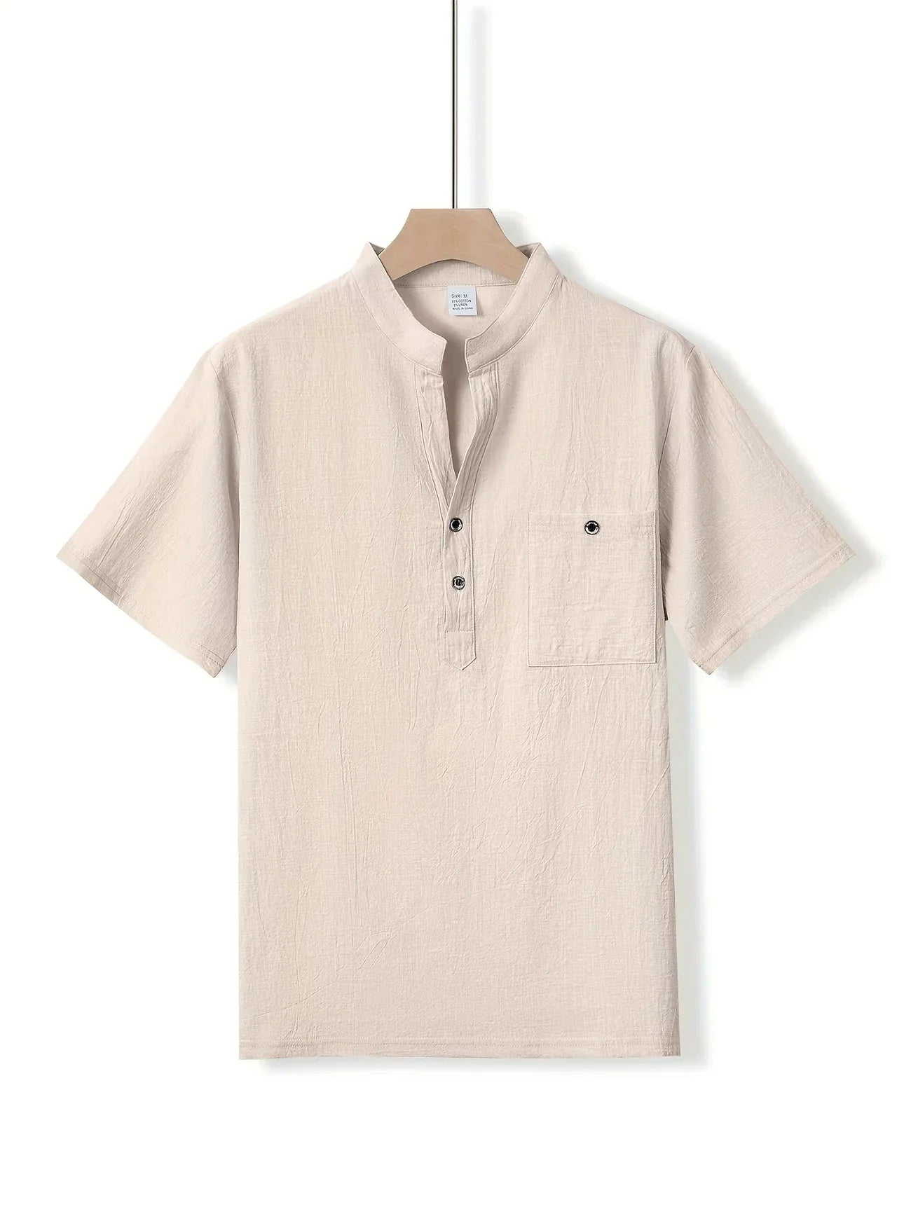 Nigel | Casual short-sleeved button-down shirt