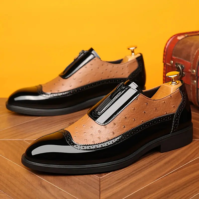 Gregory | Lusso Ostrich Leather Loafers