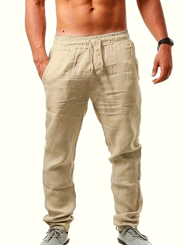 Aurelian® | Luxury Linen Summer Trousers
