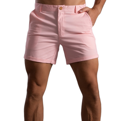 Men's Classic Casal Spring and Smmer Cotn Blend Shorts