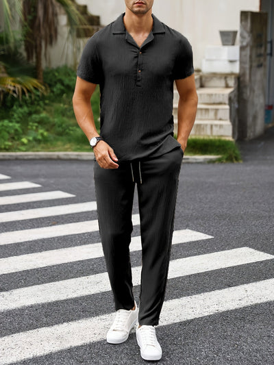 Quincy® | Two-Piece Casual Summer Outfit For Men