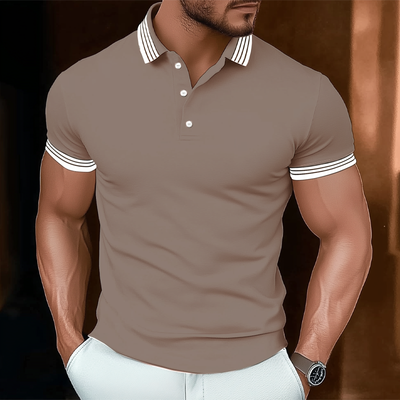 Marco | Men'S Basic Business Stitching Cotton Short Sleeve Polo Shirt