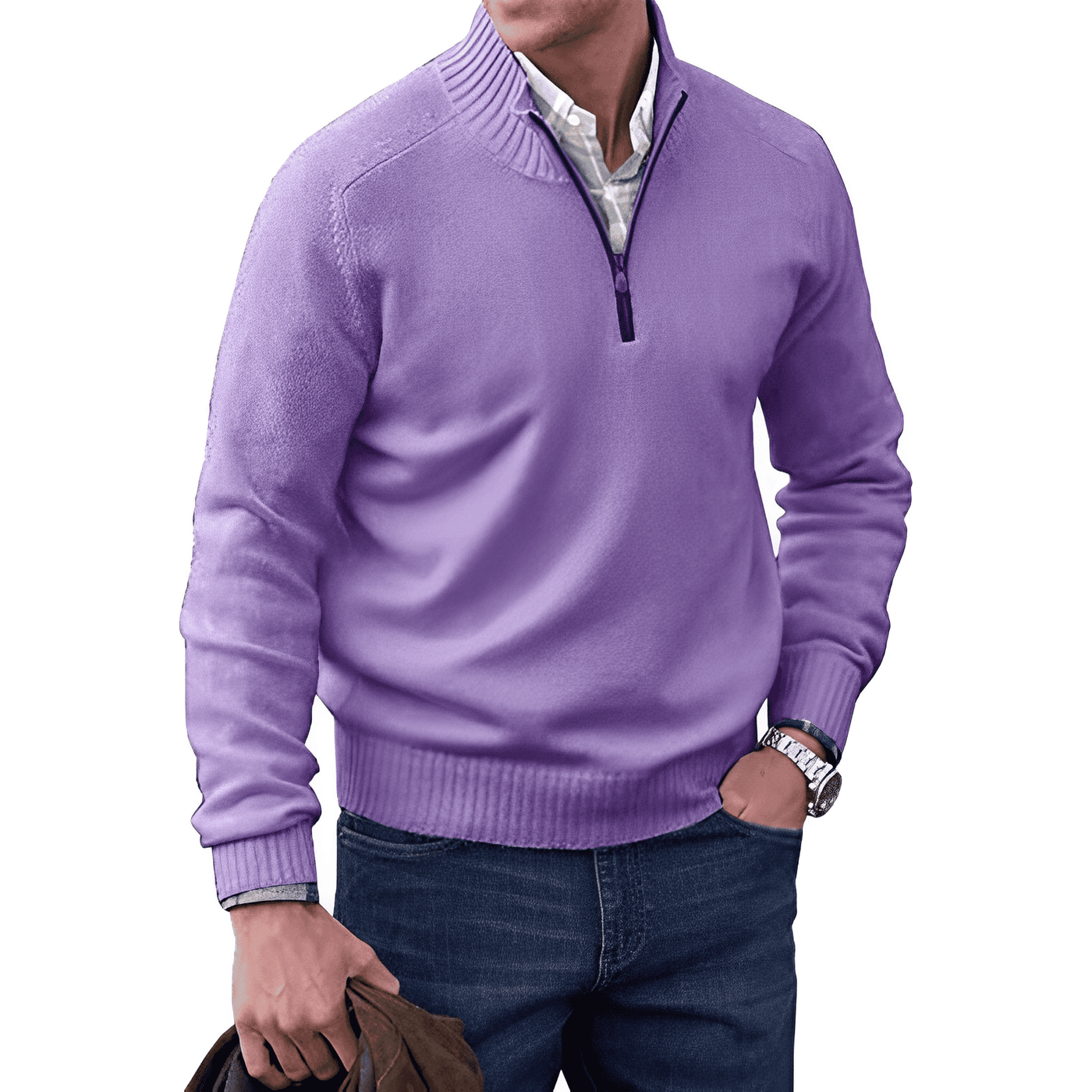 Valentine® | Stylish Pullover With Zipper
