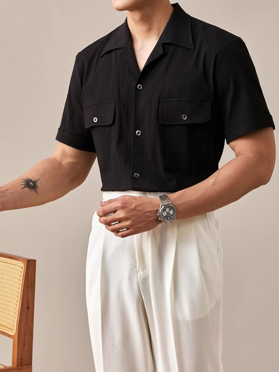 Elroy® | Seersucker Short Sleeve Shirt