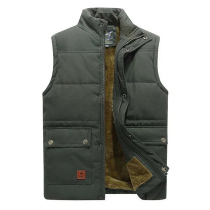 John® | Warm men's vest with zip