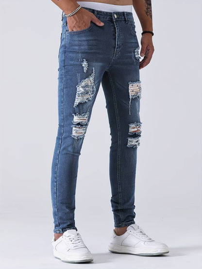 Frey® | Slim-Fit Jeans With Casual Rips