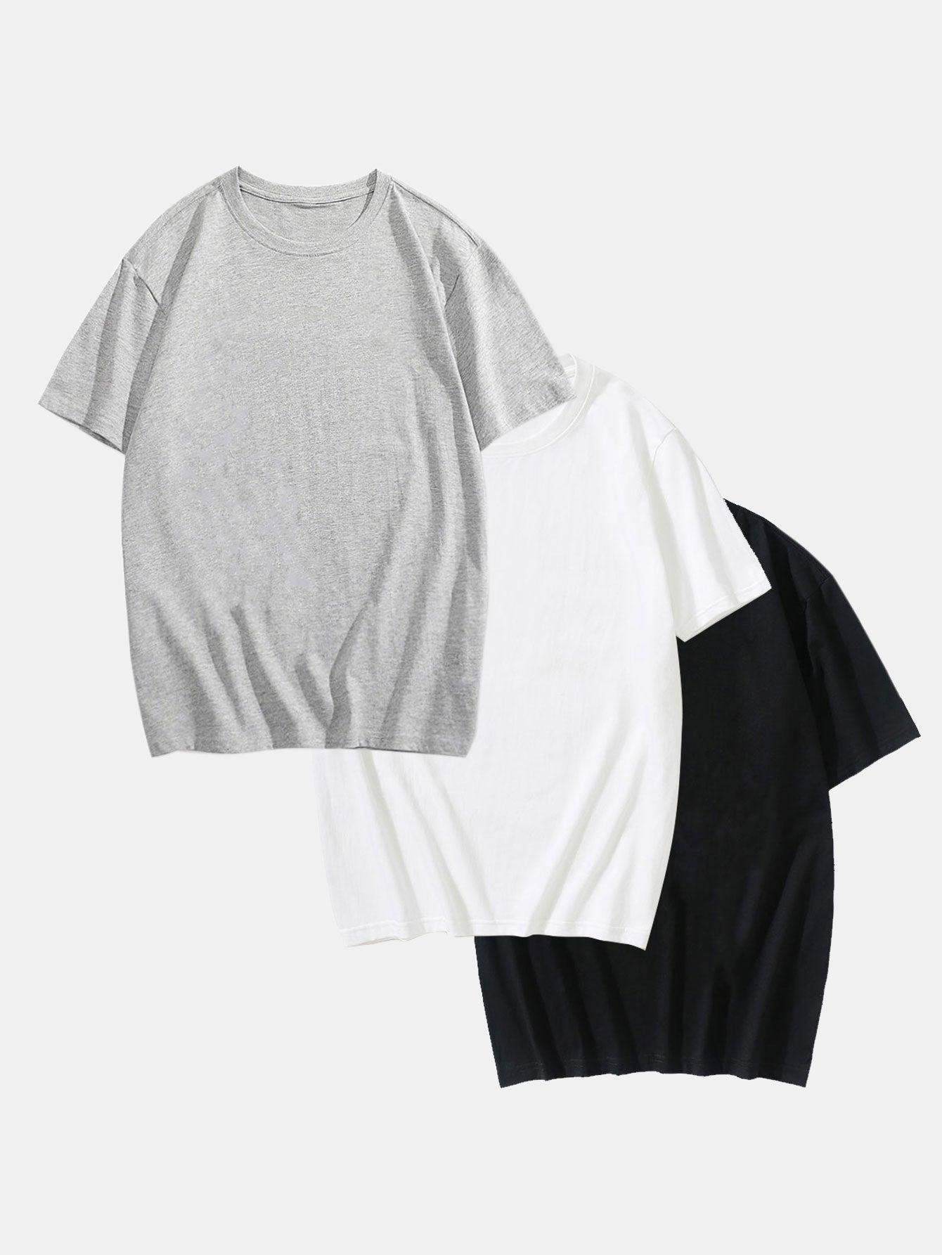 Adalton® | 3 Pieces Basic Cotton T-Shirt
