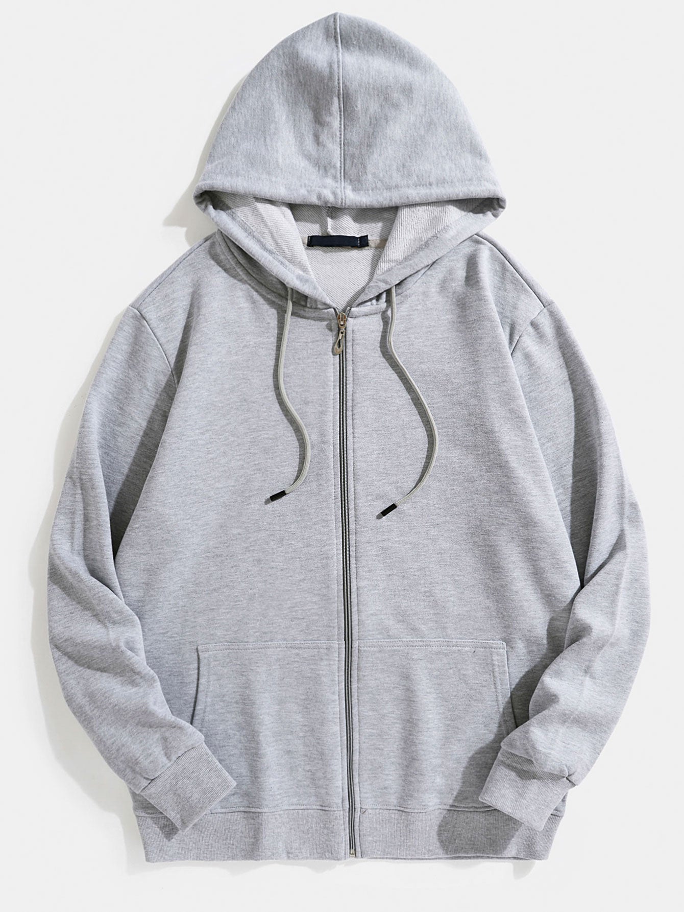 Tanner | Basic Zip Through Hoodie