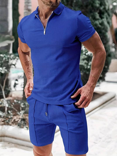 Jason® | Men's Muscular Two-Piece Summer Set