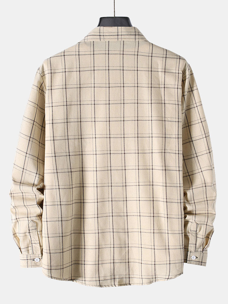 Allah® | Plaid Button Up Shirt