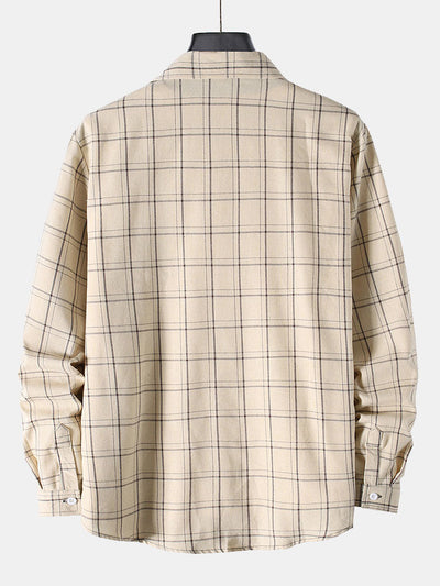 Allah® | Plaid Button Up Shirt