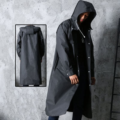 Benedict® | Men's Long Waterproof Hooded Raincoat