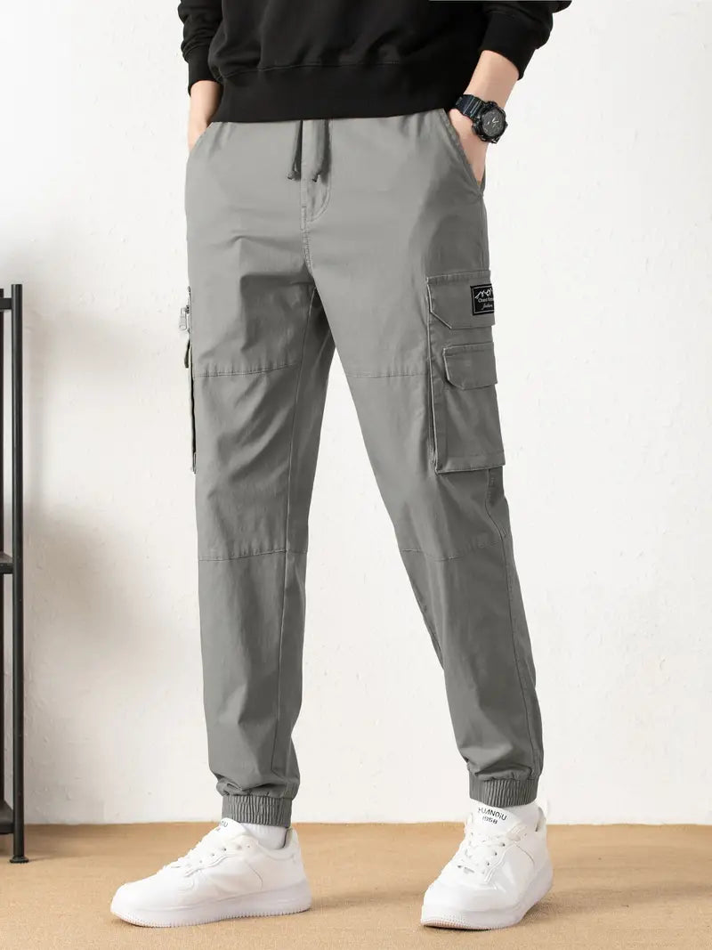 Gearoid® | Trendy, Solid Cargo Pants For Men