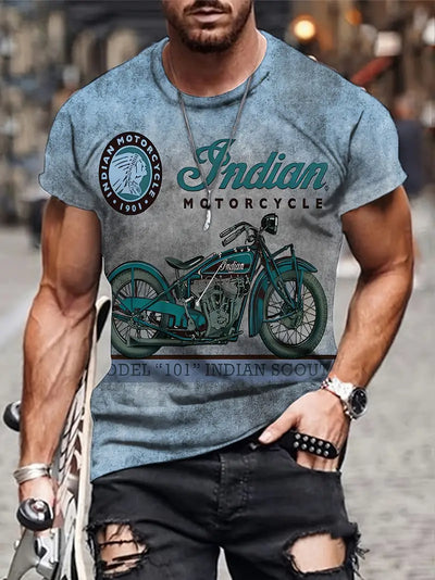 Fenton® | Retro Style Graphic T-Shirt For Men