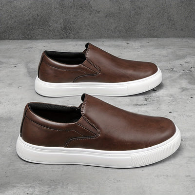 River | Casual Leather Slip-On Shoes