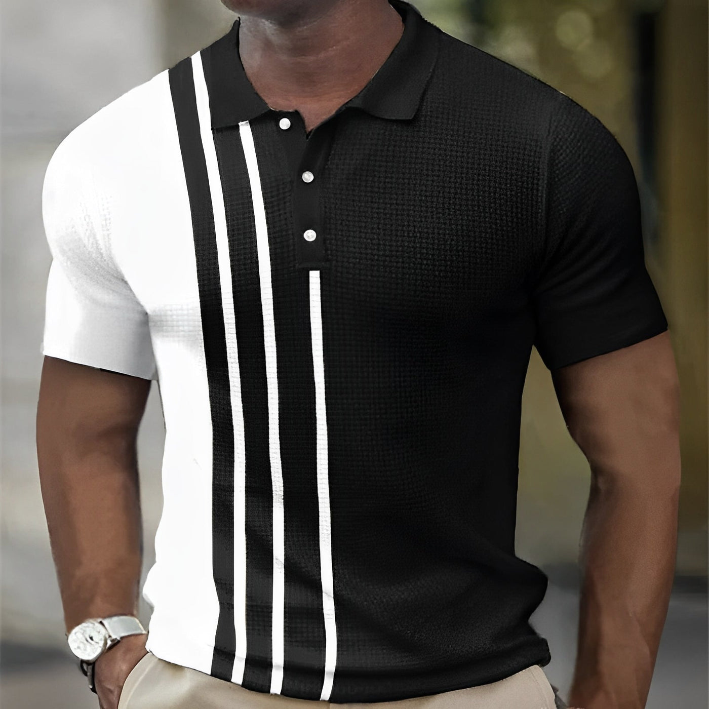 Ives | Stylish striped polo shirt
