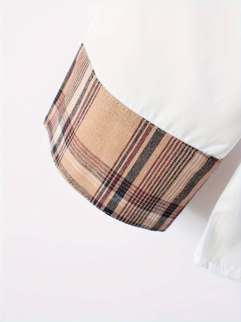 Louann® | Classic Long-Sleeved Shirt In A Checked Design