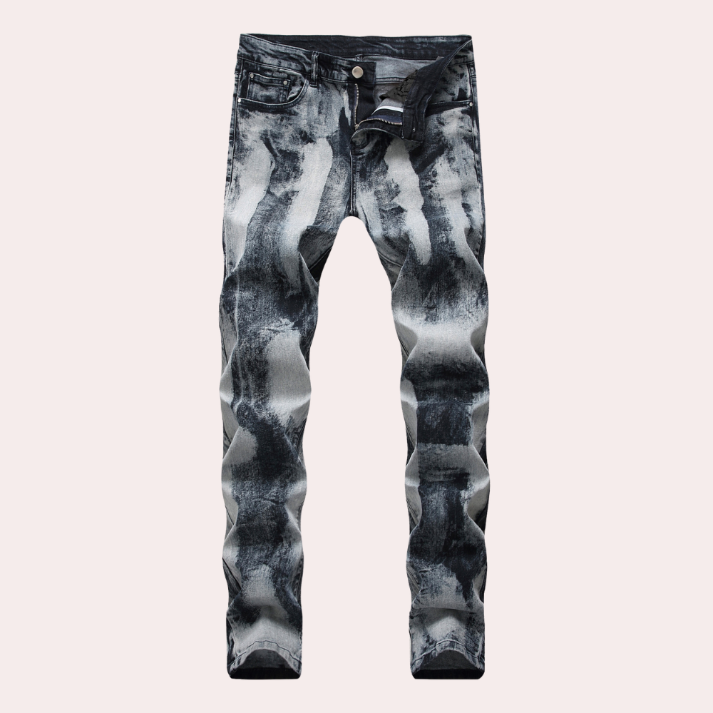 Veremundo® | Fashionable washed men's denim jeans