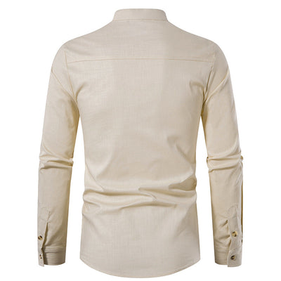 Joseph® | Men'S Solid Color Casual Button Down Shirt