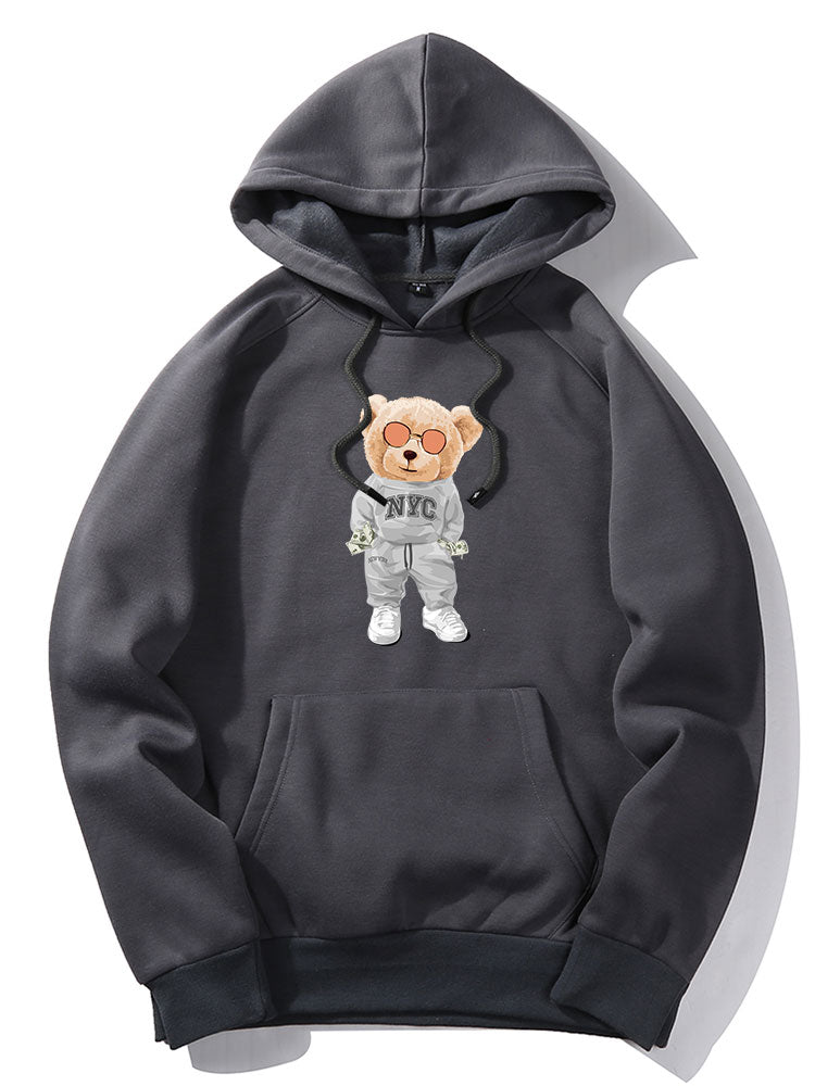 Montana | Rich Bear Print Hoodie
