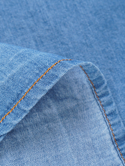 Fidel® | Washed Denim Shirt With Pockets