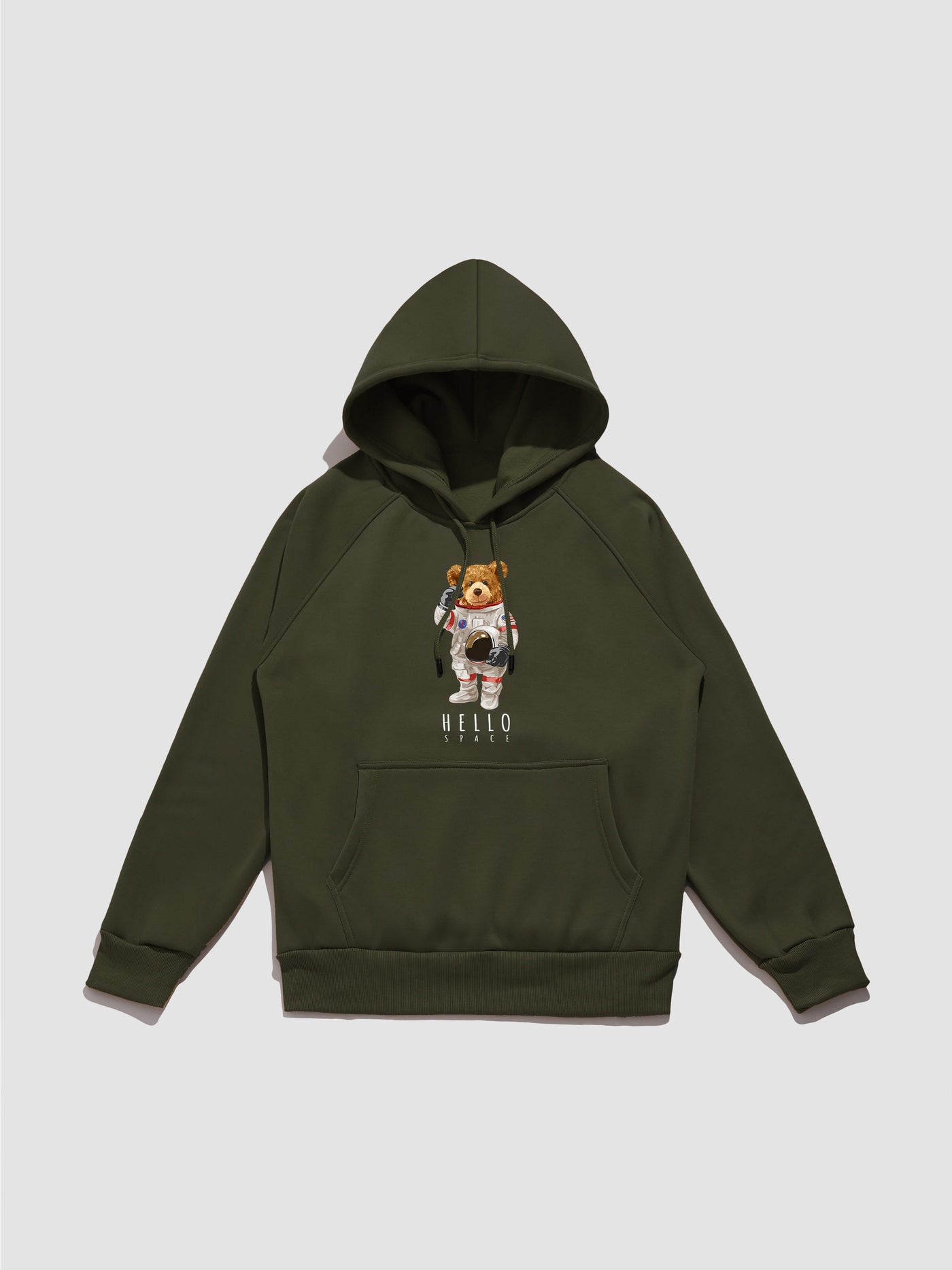Langston | Astronaut Bear Print Hoodie