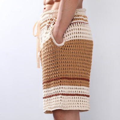 Men's Holiday Braided Beach ShortsP