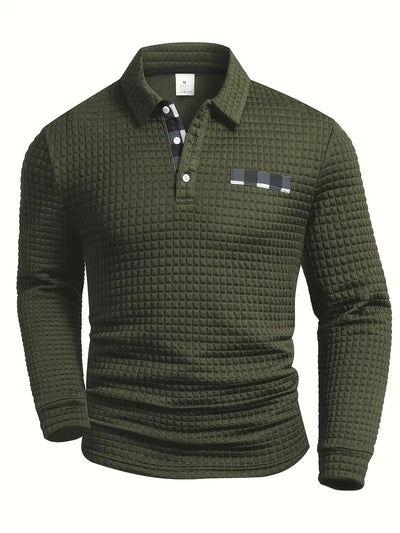 Uriel | Ribbed Polo Sweater
