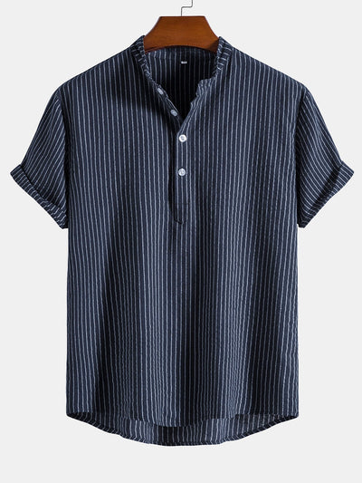 Arpi® | Man Striped Henley Shirts