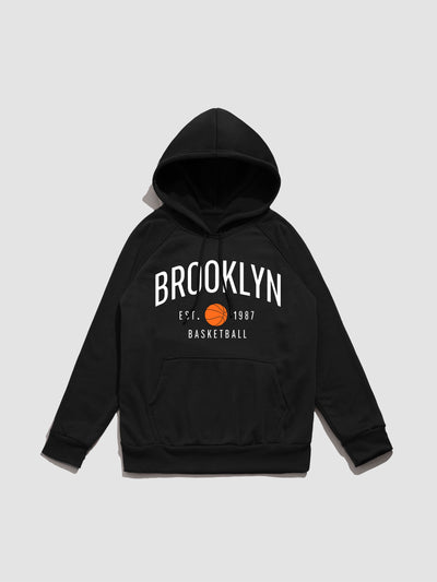 Jeffrey | Brooklyn Basketball Print Hoodie