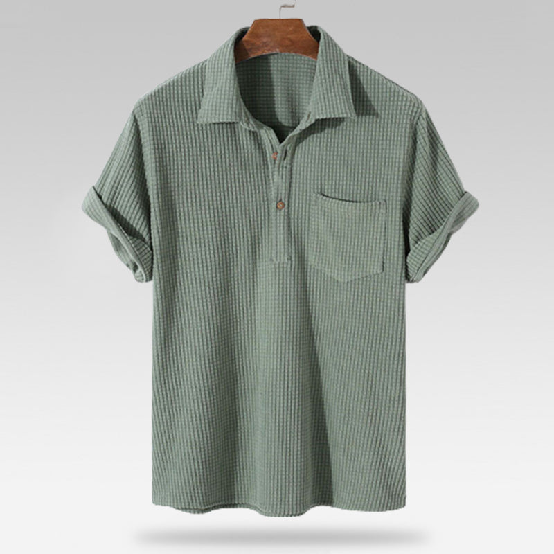 Johnnie® | Men'S Casual Loose Checkered Short-Sleeved T-Shirt