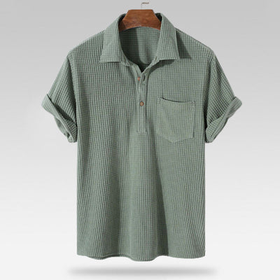 Johnnie® | Men'S Casual Loose Checkered Short-Sleeved T-Shirt