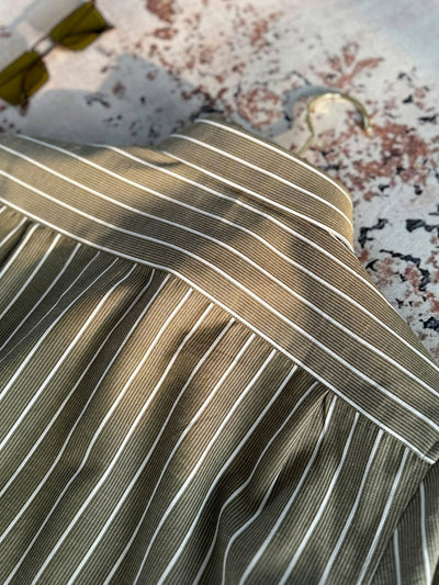 Bhoj® | MV Retro Italian Striped Slim Shirt