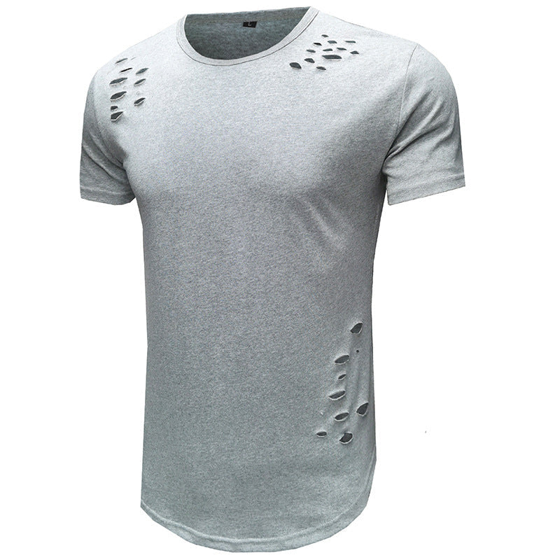 Jolyon® | Men'S Slim Solid Color Crew Neck T-Shirt