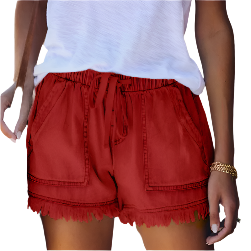Preston® | Luxury High-Waist Denim Shorts