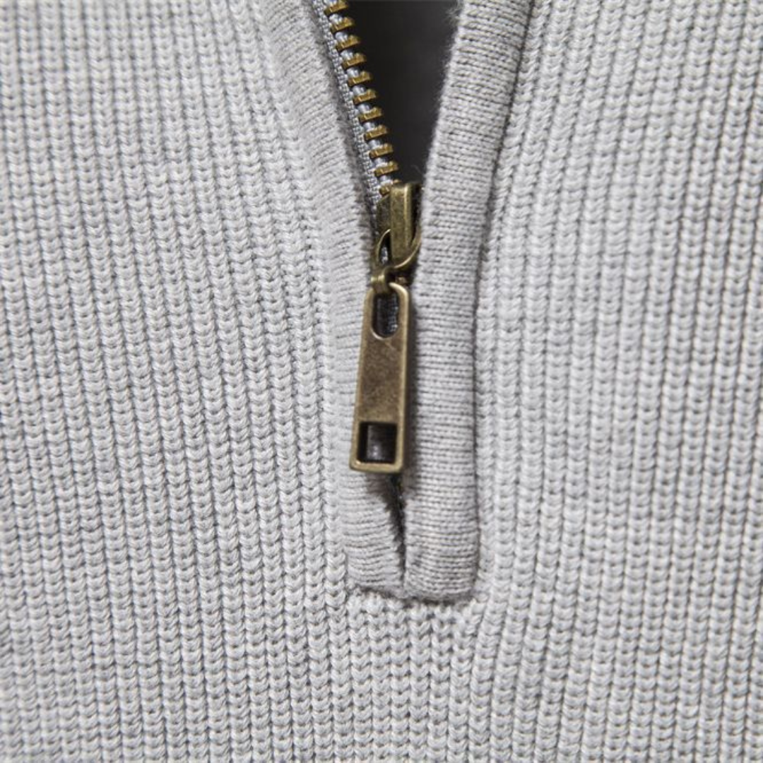 Arturo® | Comfortable and elegant zip-up sweater