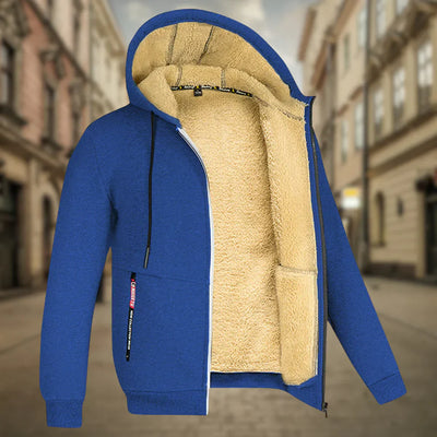 Decio | Cozy Sherpa-lined hoodie for men