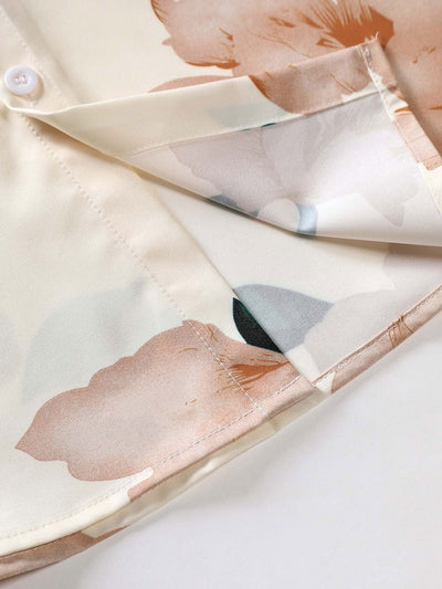 Arpad® | Floral Print Button Up Shirt
