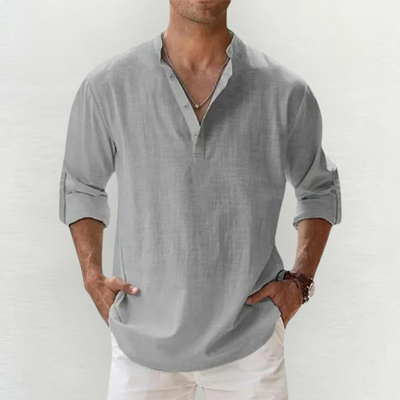 Santino® | Premium Cotton-Linen Stretch Shirt