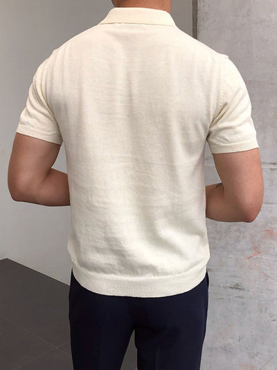 Bhaltair® | MV Old Money Cotton Polo Shirt