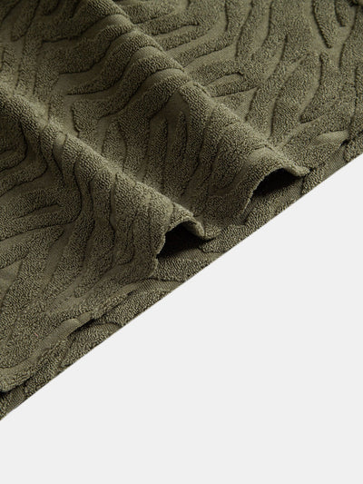 Ignacio® | Animal Texture Terry Shorts