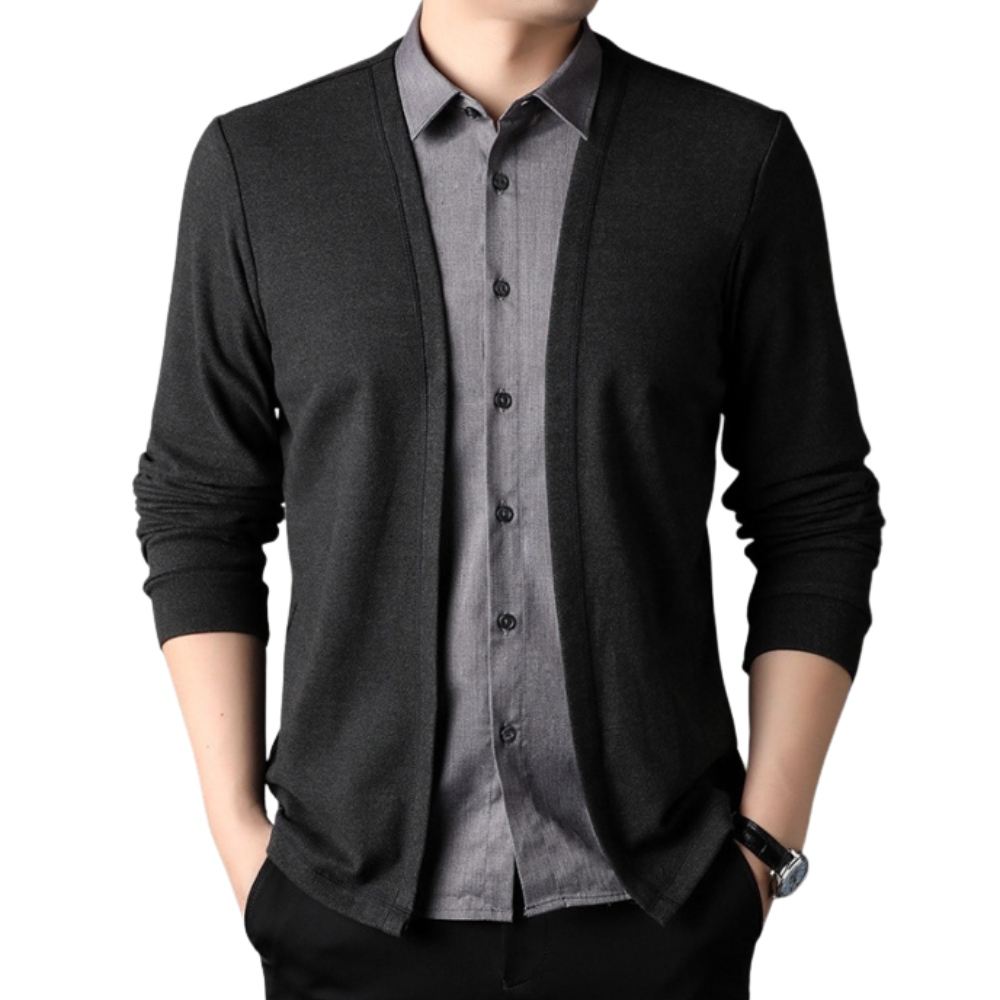 Alan | 2-in-1 shirt and cardigan