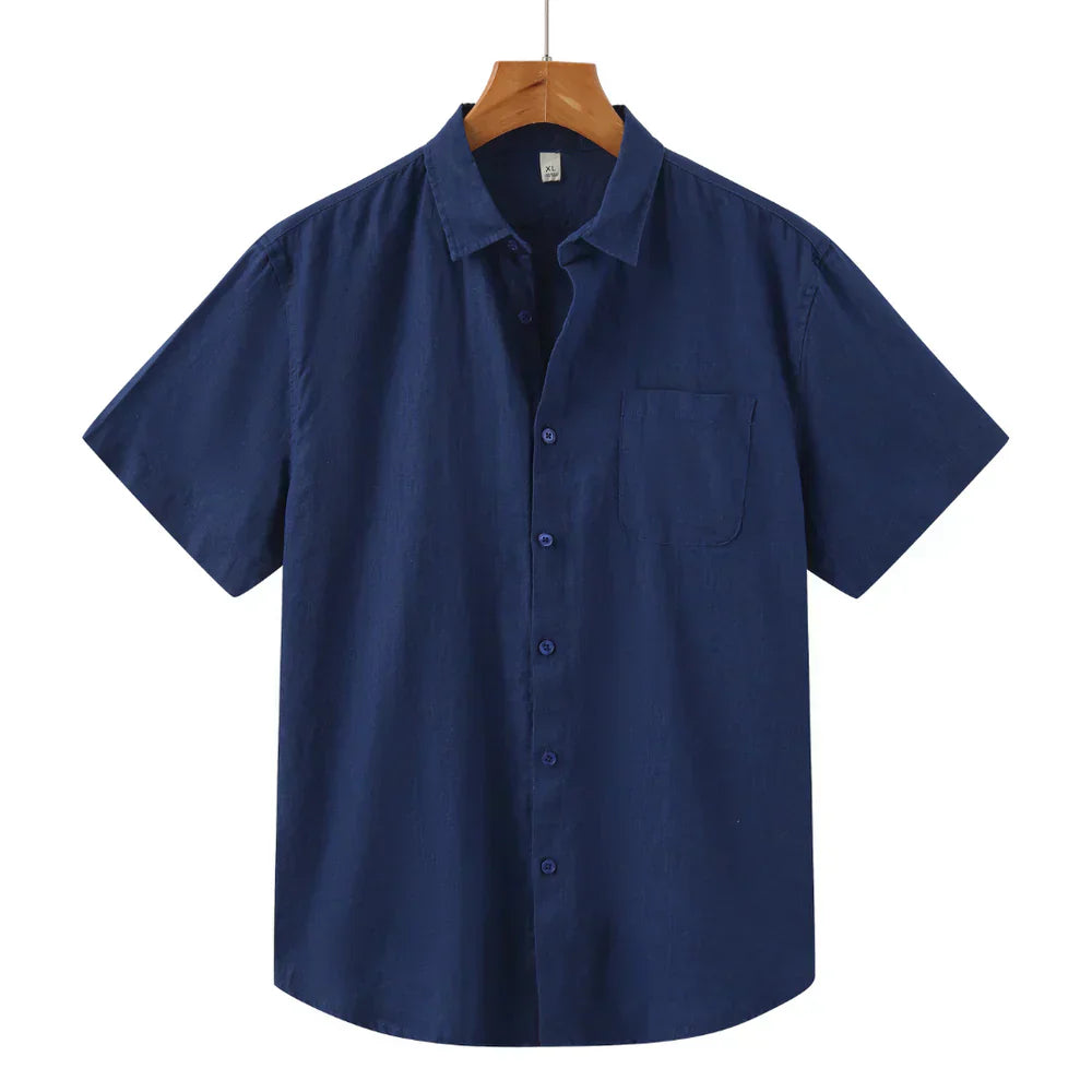 Alfredo® | Linen Shirt Short Sleeves